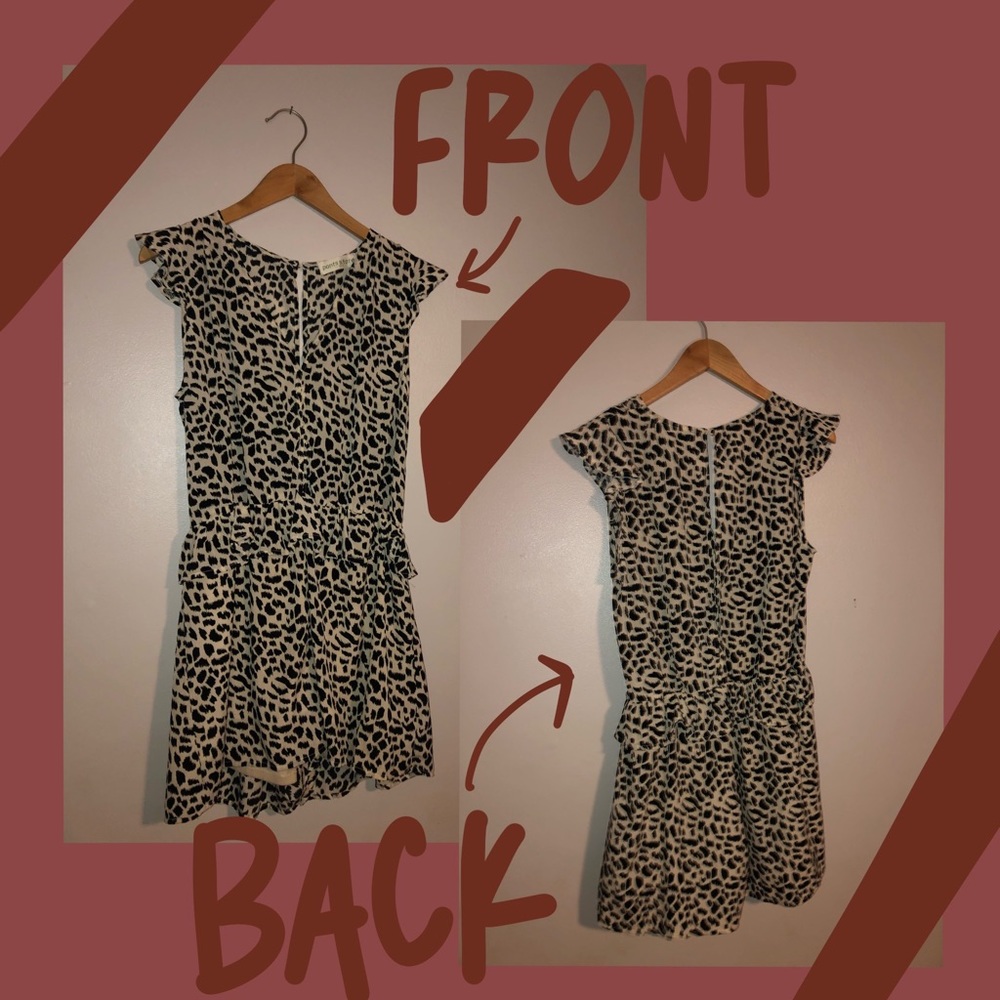 PANTS STORE LEOPARD ROMPER
